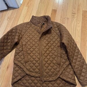 Quince Tan Quilted Jacket